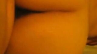 Russian Amateur Brunette Couple Enjoys Hardcore Anal at Home