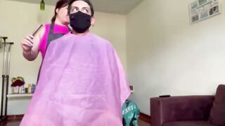 Tasty cream pie for bigass hairdresser ! 10