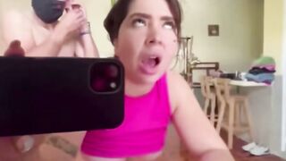 Tasty cream pie for bigass hairdresser ! 10