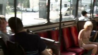 Uma Masome And Tommy Pistol Have Intense Public Bus Sex