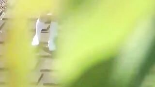 Hidden Cam Catches Asian Babe Lifting Skirt To Pee Outdoors