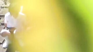 Hidden Cam Catches Asian Babe Lifting Skirt To Pee Outdoors