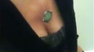 Brunette MILF Solo Webcam Compilation: Intimate Fingering Session
