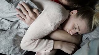 Blonde Babe's Screaming Orgasm Leads to a Creampie