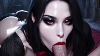 Busty Gothic Beauty in Intense Hardcore Castle Sex
