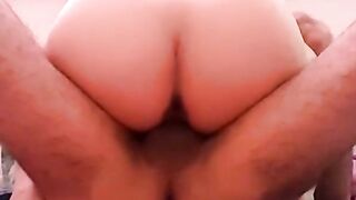 Iranian Amateur Rides a Big Cock at Home