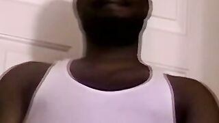 Mature Black Amateur Solo BBC Masturbation