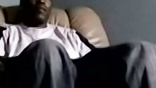 Black Amateur Solo Masturbation With Big Cock