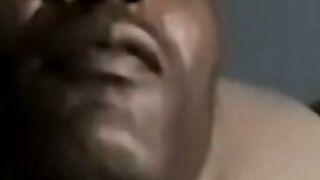 Black Amateur Solo Masturbation With Big Cock