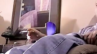Amateur Guys Stroke While Mature Man Sucks Them Off