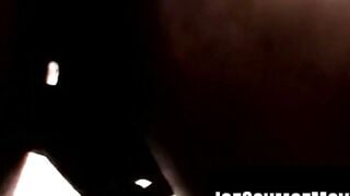 Gentleman Strokes Thick Black Dick to Juicy Cumshot