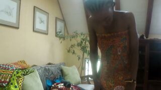 Ebony Teen Casting Audition: Huge Ass & Massive White Cock