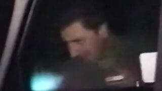 French Amateur Blowjob in Car at the Bois de Boulogne