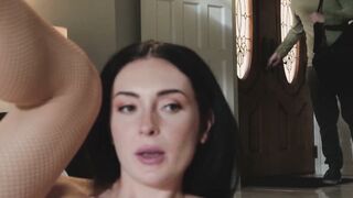 Charlotte Sins Teases Stepbrother During Hot Cam Session