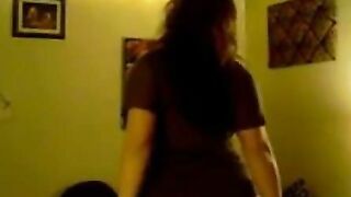 Sexy BBW PAWG Workout Webcam Show