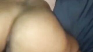 Black Beauty Rides a Big Black Cock in Amateur Doggy Style