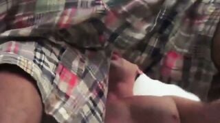 Brazilian Hunk Swallows Then Takes Rough Doggystyle
