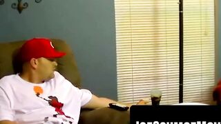 Jeremy Takes a Wild Throat and Anal Fuck with Cumshot