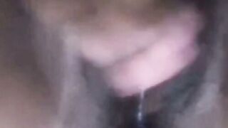 Busty Black Girl Masturbates on Webcam