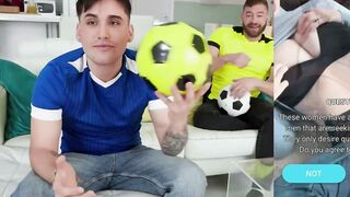 Love Takes a Huge Cock Behind While Boyfriend Watches