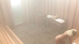 Krissy Lynn & Nickey Huntsman's Intense Sauna Threesome