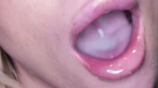 Damn Bambi Swallows 11 Cumshots in Glory Hole Session