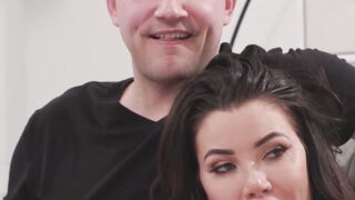 Savanah Storm & River Lynn Ride a Massive Cock in a Taboo Threesome