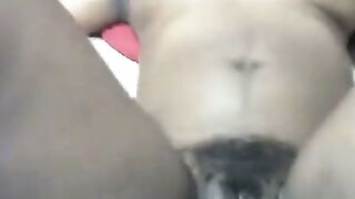 Ebony Teen Shows Off Her Tight Body on Webcam