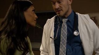 Late Night Office Fuck With Horny Trans Patient