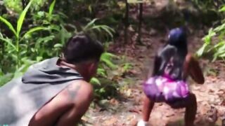 Cuckold Husband's Unexpected Outdoor River Threesome With Twin Sisters