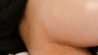 Solo Japanese Amateur Girl Enjoys Anal Play with Sex Toy