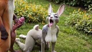 Nick Pound Judy's Big Tits and Spray Cum on Her Cute Face