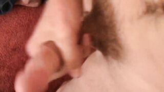 Apollo Delion Strokes His Trimmed Cock