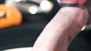Teen Halloween Blowjob With Big Cock And Cumshot