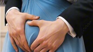 Cinderella Palace Fantasy Holds Warm Ballroom Sex Pull With Desire-AI Generated