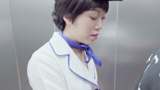 Japanese Babe Joanne Sweet Gets Hard Pounded in Elevator
