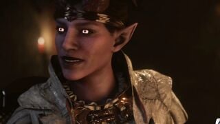 Busty Elf Swallows Massive Monster Cock in Fantasy Realm