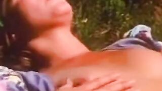 Swedish Babe Enjoys Solo Fingering in the Woods