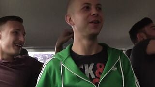 Deacon Hunter Gets Double Anal from Adam Watson and Reece Bentley