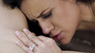 Penny Barber and Leana Lovings Share a Steamy Lesbian Encounter