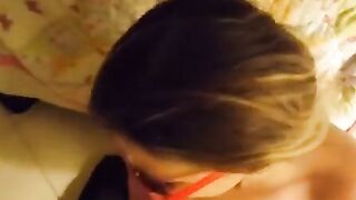 Beautiful Amateur Girlfriend Enjoys Cum Facial