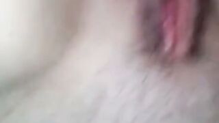 Hairy Polish Amateur Squirts Hard During Solo Play