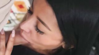 Colombian BBW Cougar Seduces barely legal Bank Employee