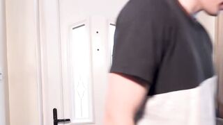 Curvy Blonde BBW MILF Vicky Anne Gives Deep Home Blowjob