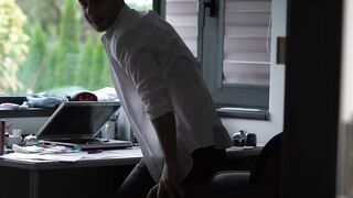 Petite MILF Alexis Crystal Takes a Rough Anal Pounding in the Office