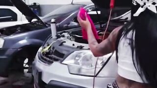 Mariana Martix Fixes Duncan Saint's Car With Sex