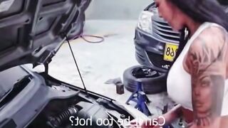 Mariana Martix Fixes Duncan Saint's Car With Sex