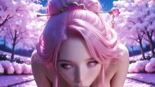 Ai Goddess: Silk Fantasy with Huge Tits