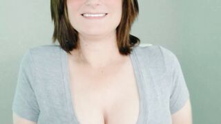 Busty Brunette MILF Masturbates to Her Wild Cravings