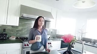 Cougar Abigail Mac Gets Her Long Jugs Fondled By Stepson